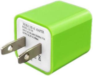 Universal 2-Port USB US Mains Charger Adapter, Wall Charger US Plug