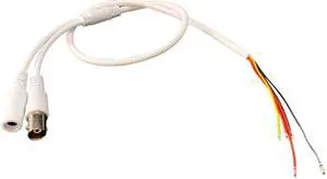 Monitor Analog Five-Core Cable Video Power Cable 5-Core Waterproof Cable BNC Camera Head Light Lamp Board Tail Cable