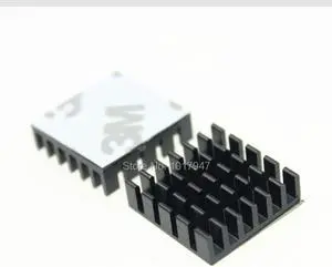 5 Pieces lot 20x20x6mm Aluminum IC Cooling Cooler Heat Sink Heatsinks
