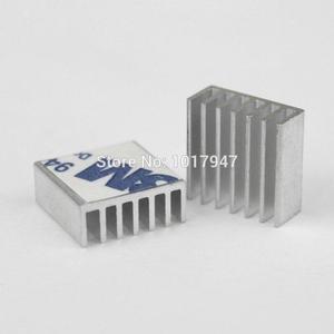 10 Pieces lot Silver Aluminum Computer Cooling Cooler Heatsink 14x14x6 MM