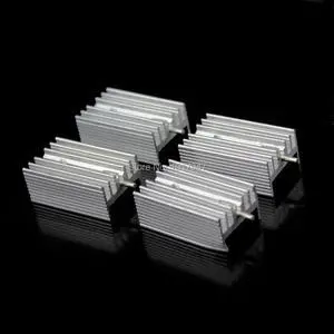 20 Pieces lot Silvr Heat Sink 21x15x11mm Router IC Heat Sink Aluminum Cooling Fin