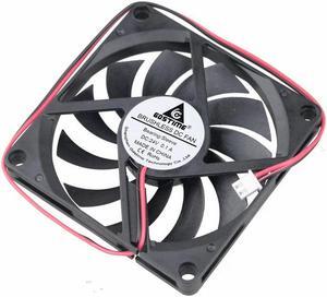 2pcs Gdstime DC 24V 8cm 80mm x 10mm  8010S 2Pin DC Brushless Computer Ventilation Cooling Fan 80x10mm Cooler Case Fan