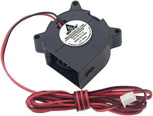 2pcs Gdstime 3D Printer Fan 40mm 4020 Turbo Blower 12V Ball Bearing Cooling Fan 1m Cable 40mm x 40mm x 20mm for 3D Printer Parts