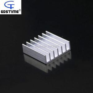 50Pieces lot 20x20x6mm Aluminum Heatsink Heat Sink With Adhesive Tape