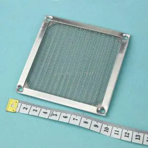 5PCS LOT Aluminum Dustproof Filter Dust Mesh For 90mm PC Cooling Fan
