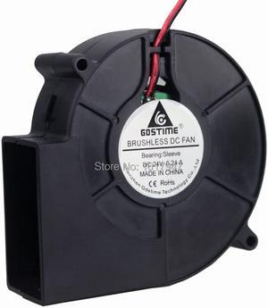 1 Pieces Gdstime DC 9cm Brushless Turbo Fan Blower 24V 2Pin 9733 97mm x 33mm
