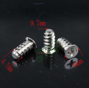 400pieces lot Silver PC Computer Case Fan Cross Screw for Fastener