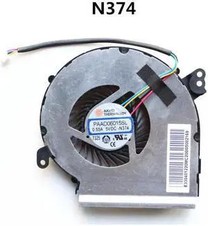 Laptop CPU/GPU Cooling Fan For MSI GV62 GV72 GE62VR GE72VR GE72MVR 8RE PAAD06015SL-N366 N371 N374 N376 N402 N403