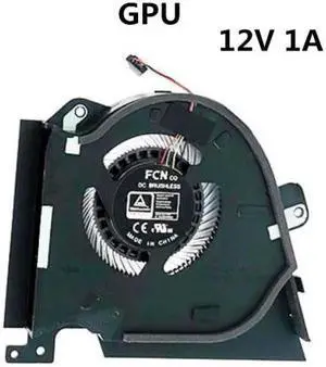 Laptop CPU/GPU Cooling Fan For Asus ROG 5 Zephyrus Duo 15 SE GX550 GX550SE GX551 GX551QS 12V 1A