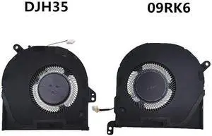 Laptop CPU/GPU Cooling Radiator Heatsink&Fan for Dell XPS 15 9500 Precision M5550 0R4GV7 0442PH 09RK6 DJH35 upgrade