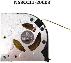 Laptop CPU/GPU Cooling Fan for Lenovo Rescuer Y9000K Legion Y730 2020 NS8CC11-20C03 NS8CC12-20C04 DC12V 1A