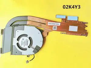 Laptop CPU Cooling Radiator Heatsink&Fan for Dell Latitude 5511 E5511 Precision 3551 02K4Y3 0HY6C8 058FXF 0M5JXW