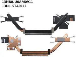 Laptop CPU Cooling Heatsink&Fan for Asus ZenBook Pro 14 UX450 UX450FD UX480 13NB0JU0AM0911 13N1-5TA0111 NS45C01-18D01 18D02