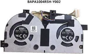 Laptop/Notebook CPU Cooling Fan For AVC BAPA1004R5H-Y002 BAPA1004R5HY002 BAPA1004R5HY001 BAPA1004R5H-Y001