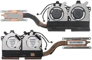 Laptop CPU/GPU Cooling Radiator Heatsink&Fan For Acer Aspire R7-372 R7-372T-54TM N15P5 SUNON EG50050S1-C900-S99 13N0-F5A0501