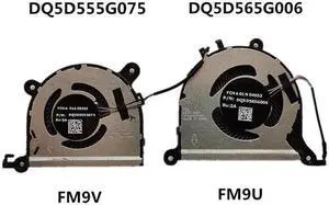Laptop CPU/GPU Cooling Fan For Lenovo yoga 14 14s 15s Slim 7 7-14IIL05 2021 DQ5D555G075 FM9V DQ5D565G006 FM9U