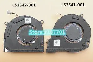 Laptop/Notebook CPU/GPU Cooling Fan For HP ENVY X360 15-DS 15-DR L53542-001 L53541-001 TPN-W142 TPN-W143