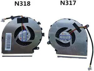 Laptop CPU/GPU Cooling Fan For MSI GE62 GL62 GP62 GE72 GL72 2QD 2QE 6QD 6QF 16J5 16J4 16J1 PAAD06015SL-N303 N318