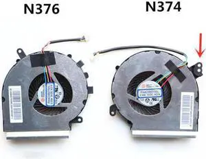 Laptop CPU/GPU Cooling Fan For MSI GV62 GV72 GE62VR GE72VR GE72MVR 8RE PAAD06015SL-N366 N371 N374 N376 N402 N403