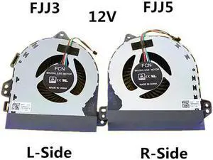 laptop CPU/GPU Cooling Fan For Asus ROG GX700 GX700VO GX700V G701vi EG75070S1-C160-S9A C170 FJJ3 FJJ5 FJBX 5V 12V
