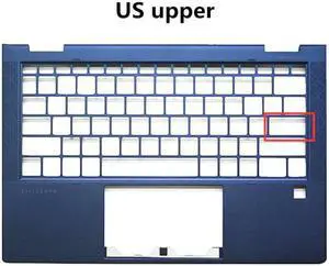 Laptop/Notebook Top/Back Upper backlit Keyboard Bottom Case/Cover CPU Cooling Fan for HP Elitebook 13 G1 Dragonfly HSN-I32C