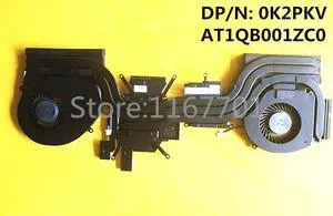 Laptop/Notebook CPU Cooling Radiator Heatsink&Fan for Dell M17X 17 R4 GTX1080 GTX1070 GTX1060 0K2PKV AT1QB001ZC0 138W-NV-E1-G3