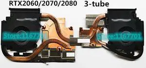 Laptop CPU/GPU Cooling heatsink&Fan Radiator For Clevo PB50 PB50ED PB50EF Hasee Z8 Z8-CR7P1 GTX2060/2070/2080