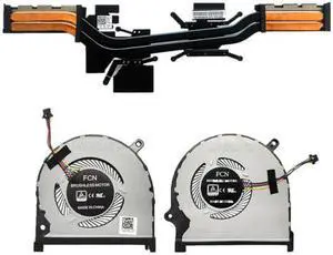 Laptop CPU/GPU Cooling Radiator Heatsink Fan for Dell insprion 15-7590 7591 0MPHWF 0861FC 071TDX