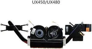 Laptop CPU Cooling Heatsink&Fan for Asus ZenBook Pro 14 UX450 UX450FD UX480 13NB0JU0AM0911 13N1-5TA0111 NS45C01-18D01 18D02