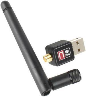 WiFi 150M wireless network card USB 2.0 interface with rotatable antenna External mini WIFI receiver for PC laptop