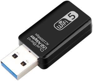 1200Mbps USB3.0 Wifi Adapter External Wireless Network card Wi-fi Adapter Dual Band Wifi Dongle for PC Notebook laptop