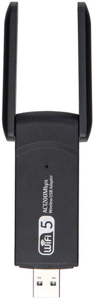 1200Mbps USB 3.0 dual-band WiFi wireless network card Ethernet WiFi dongle signal high-speed transmission transmitter