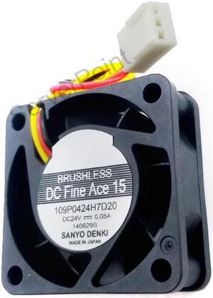 Genuine For 109P0424H7D20 4020 0.08A 4CM 24v 40mm fan blower