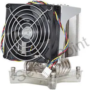 4U Active CPU Heatsink Cooling for X9 UP/DP Systems SNK-P0050AP4 Active Cpu Heatheat Sink And Fan For X9