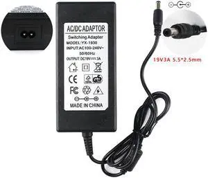 19V3A 5.5*2.5mm AC Adapter for JBL Xtreme Music Drum Charger (no Power Cord)