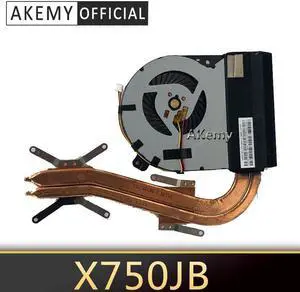 Akemy 13NB01X1AM0101-147E  for ASUS X750J X750JN X750JB Heatsinki with Fan  CPU Cooling Fan Heatsink Heat Sink Cooler