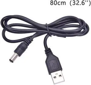 5.5*2.1mm USB To DC 3.5mm Power Cable  DC Power Plug USB 5V Charger Power Cable Barrel Power Cable Quick Connector For MP3/MP4