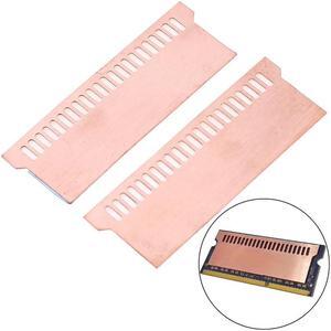 0.5mm Radiator RAM Memory Cooler Heat Sink Pure Copper Notebook Gaming Laptop Memory Heatsink Cooling Vest