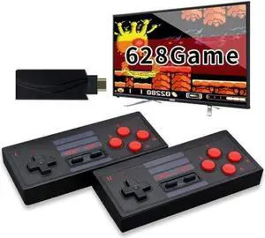 HD Video Game Console Built in 628 Classic Games Mini Retro Game Console Wireless Controller HDMI Output Dual Players HD Video Game Console Built in 628 Classic Games Mini Retro Game Console Wireless Controller HDMI Output Dual Players