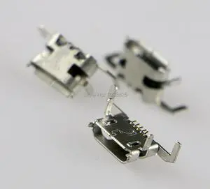 2pcs/lot  Micro USB Power Charging Charger Connector Socket Dock Port For Xbox One xboxone Gamepad Controller