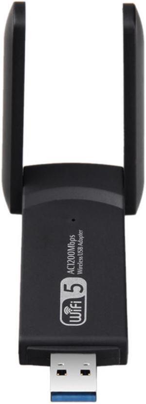 1200M Desktop Wifi Adapter Router Dual Band Dongle Wireless Network Card Laptop Mini For PC Stable Signal USB 3.0 With Antenna