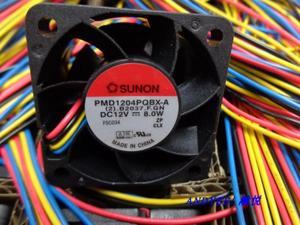 SUNON PMD1204PQBX-A (2). B2037.F.GN DC 12V 8W 40x40x28mm 4-wire Server Cooling Fan