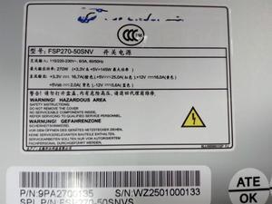 For FSP270-50SNV hard disk video recorder power supply 8 serial port rated 270W