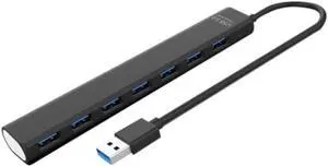 High Speed 5GBPS USB Separator 3.0 Hub 7 Ports with Independent Switch Expansion Hub USB3.0