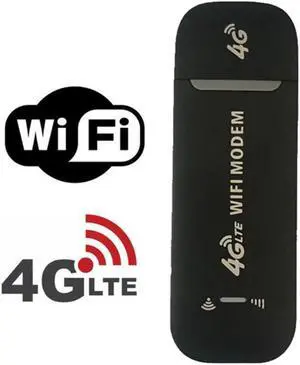 4G USB Modem WiFi Router USB Dongle 150Mbps with SIM Card Slot Car Wireless Hotspot Pocket Mobile WiFi