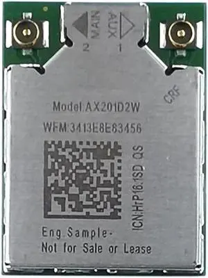 AX201D2W Engineering Version Wireless Network Card 2.4Ghz/5Ghz Dual-Band 3000Mbps BT 5.1 802.11AX WiFi Module