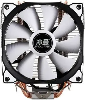 SNOWMAN CPU Cooler Master 5 Direct Contact Heatpipes ze Tower Cooling System CPU Cooling Fan with PWM Fans
