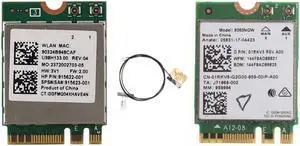 Network Card RTL8822BE 802.11AC 2.4G/5GHz Bluetooth 4.1 with WiFi Card M.2 2030Mbps 2.4G/5Ghz 802.11Ac Bluetooth 5.0