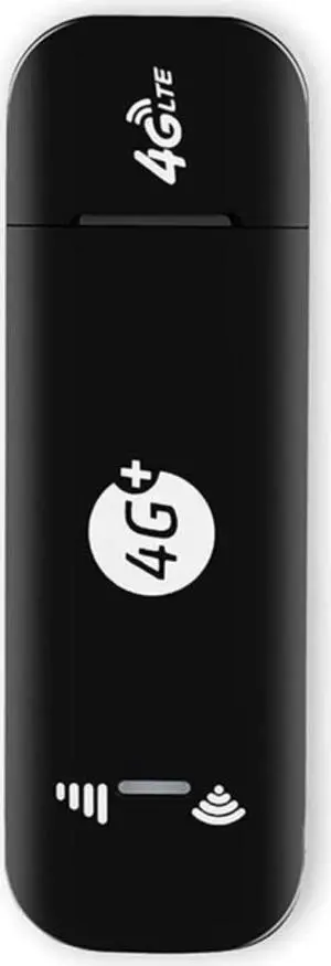 4G LTE USB Modem WiFi Dongle Portable Mobile WiFi Hotspot Router with SIM Card Slot and TF Card Slot Work US Version