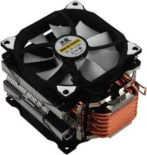SNOWMAN M-T6 4PIN CPU Cooler Master 6 Heatpipe Double Fans 12cm Cooling Fan LGA775 1151 115X 1366 Support  AMD